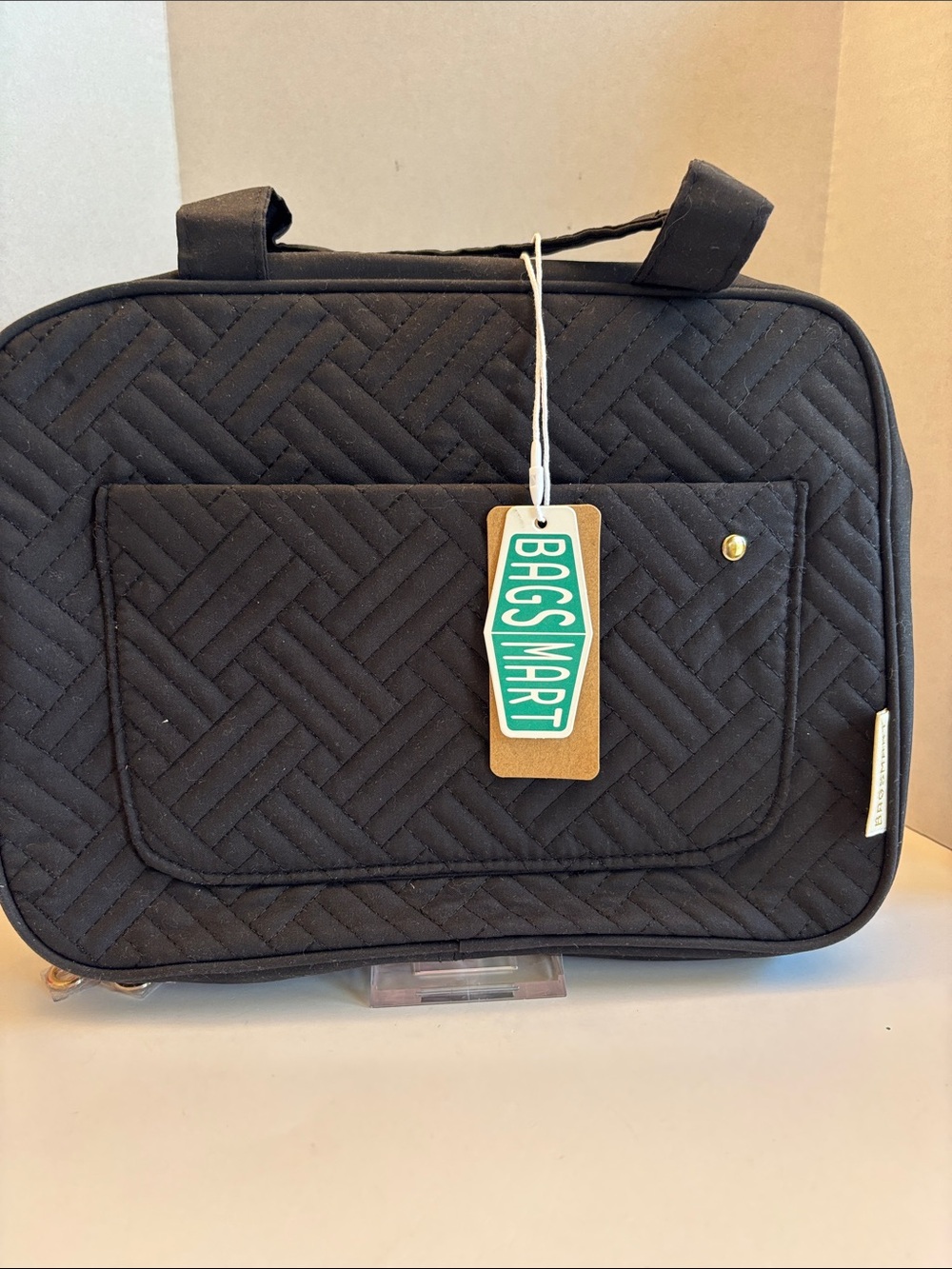 Bagsmart Quilted Travel Organizer 10.5” x 8” x 4” Deep